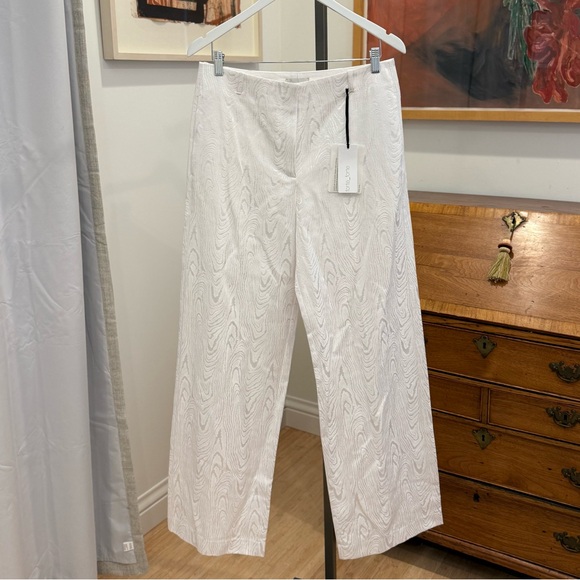 forte_forte Moire Jacquard Pants